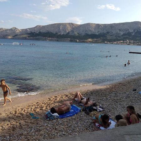 Apartmani Baska S Pogledom Na More Bagian luar foto