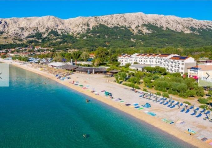 Apartmani Baska S Pogledom Na More Bagian luar foto