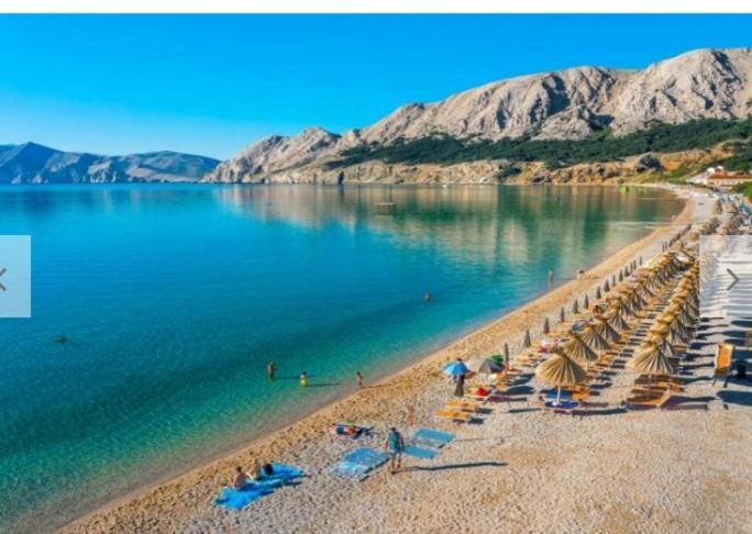 Apartmani Baska S Pogledom Na More Bagian luar foto