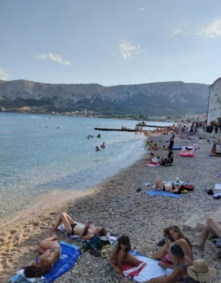 Apartmani Baska S Pogledom Na More Bagian luar foto