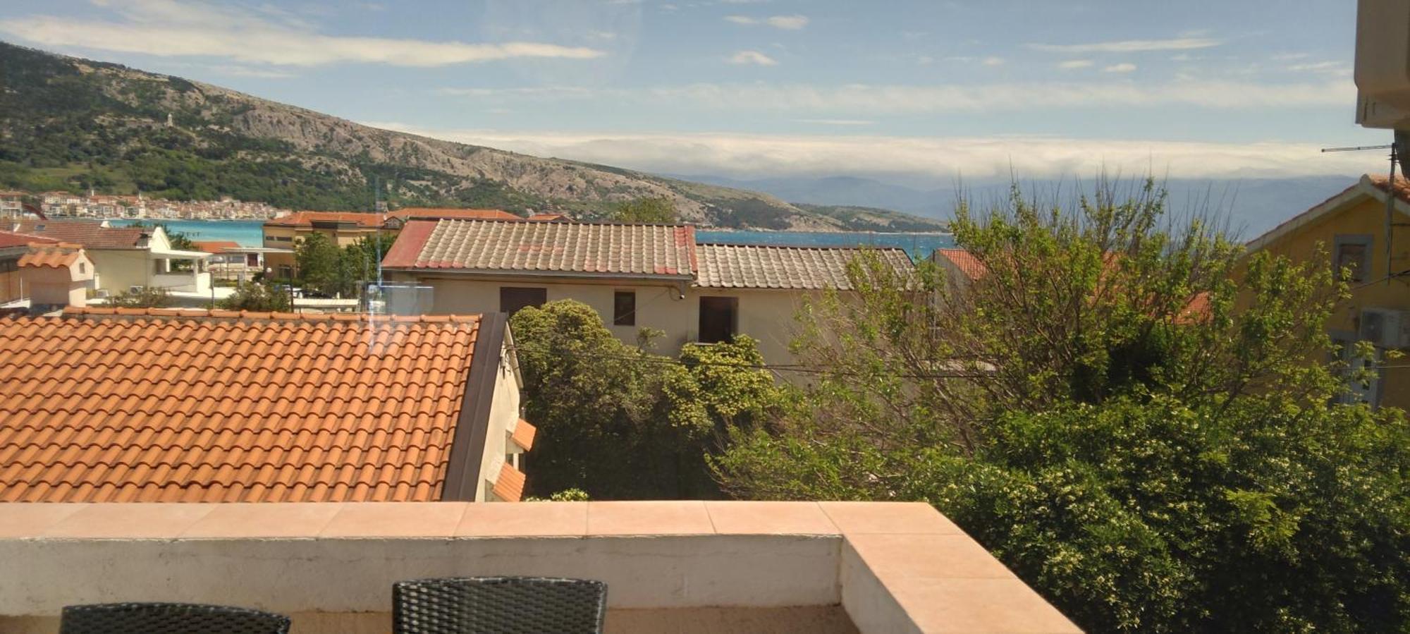 Apartmani Baska S Pogledom Na More Bagian luar foto