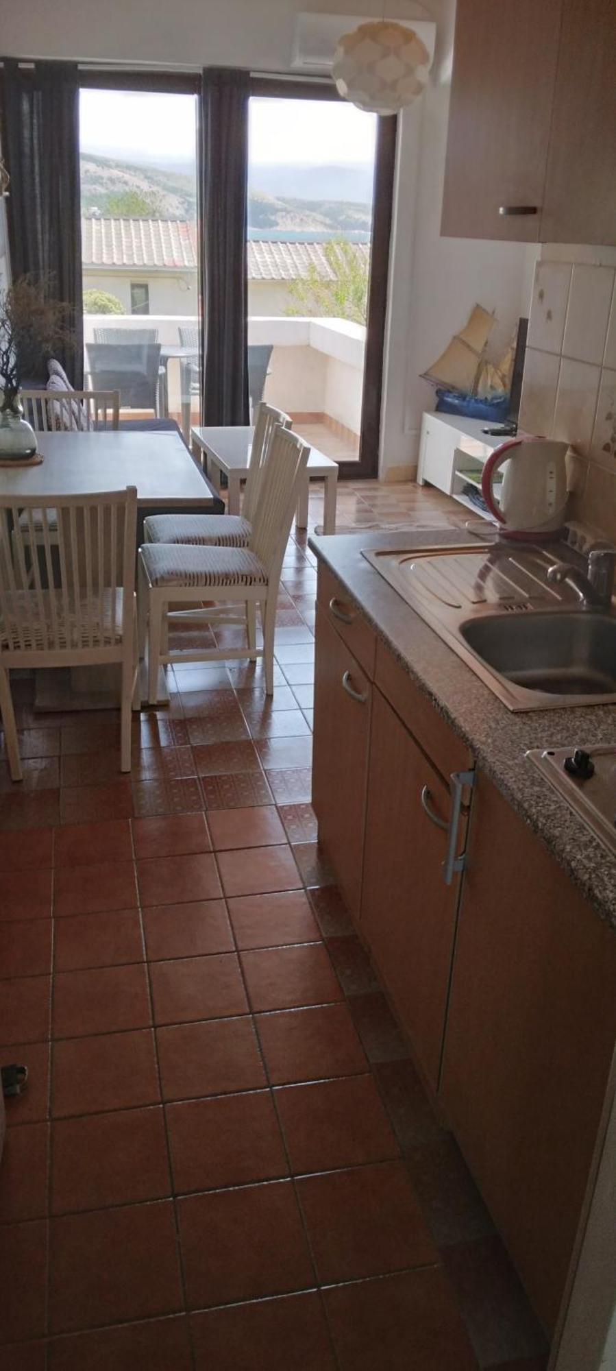Apartmani Baska S Pogledom Na More Bagian luar foto
